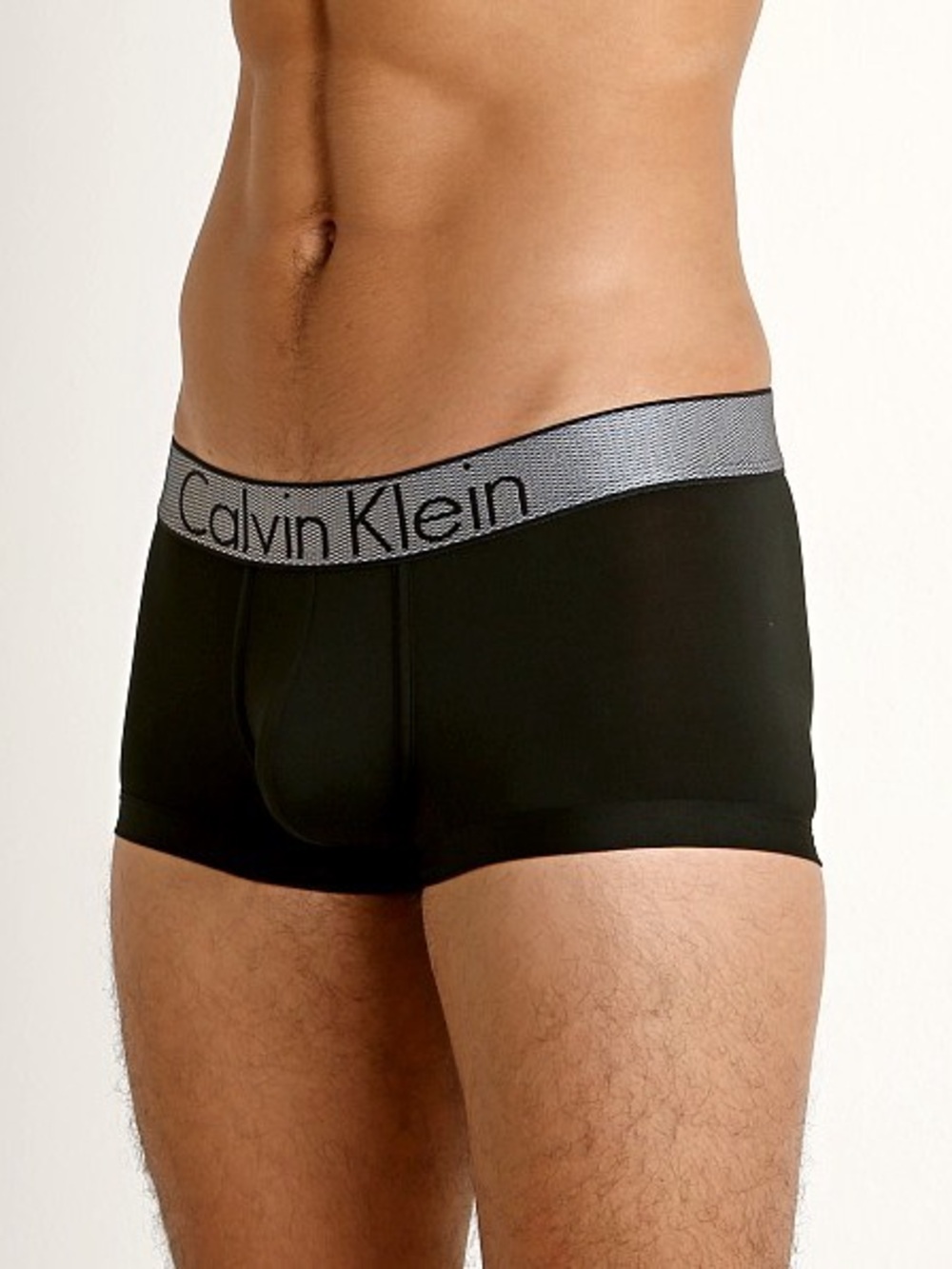 Calvin Klein Customized Stretch Low Rise Trunk Men’s Small Black NWOT - Picture 2 of 10